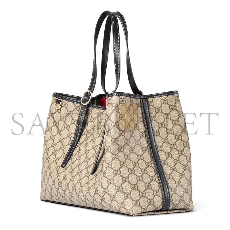 GUCCI GG EMBLEM LARGE TOTE BAG 815213 (38*25*15cm)